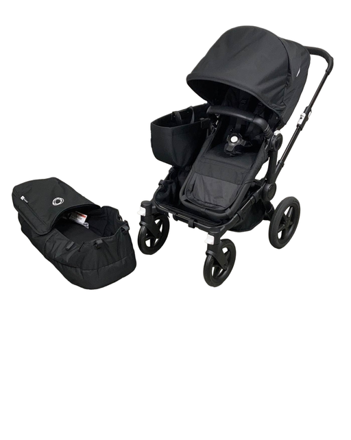 used Bugaboo Donkey 5 Stroller Mono, Midnight Black, Black, 2023