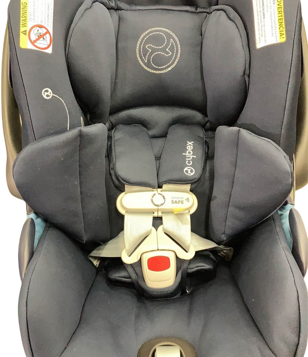 Shop Cybex Cloud G Lux with SensorSafe, 2023, Ocean Blue at GoodBuy Gear