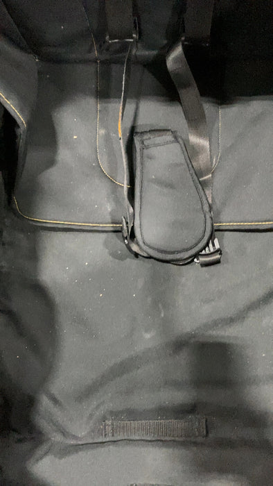 Larktale Caravan Stroller Wagon with Canopy Set, 2022, Black, Byron Black, Byron Black