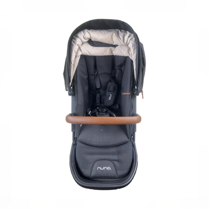 Shop Nuna Demi Grow Sibling Seat, 2022, Caviar at GoodBuy Gear