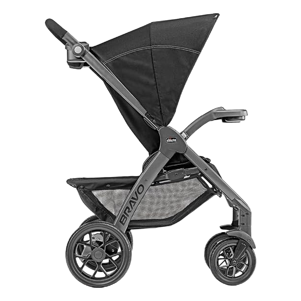 Shop Chicco Bravo Sport Stroller, 2026, Iron at GoodBuy Gear