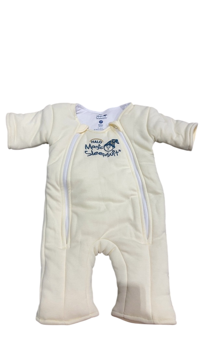 Shop Halo Baby Merlin's Magic Sleepsuit, Cream, Cotton, Small (12-18lbs) at GoodBuy Gear