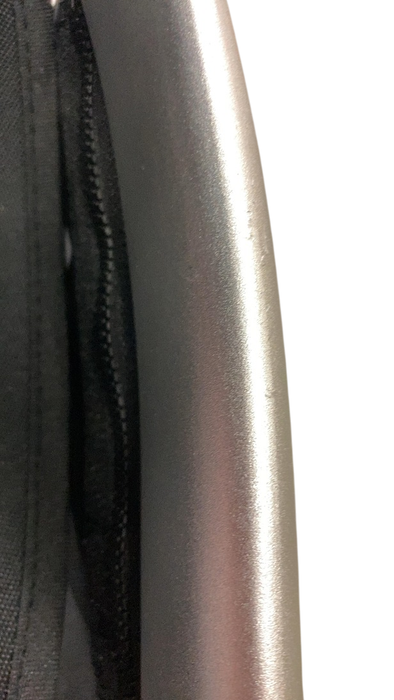 Shop Mockingbird Single 2.0 Stroller, 2024, Black, Silver With Black Leather, Watercolor Drops at GoodBuy Gear