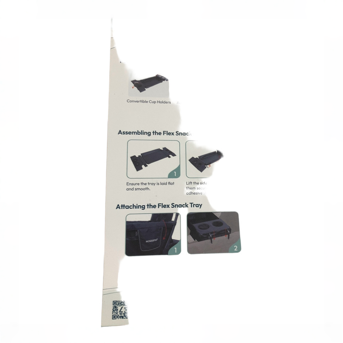Shop Wonderfold Wagon Snack Tray, Black, L2 at GoodBuy Gear