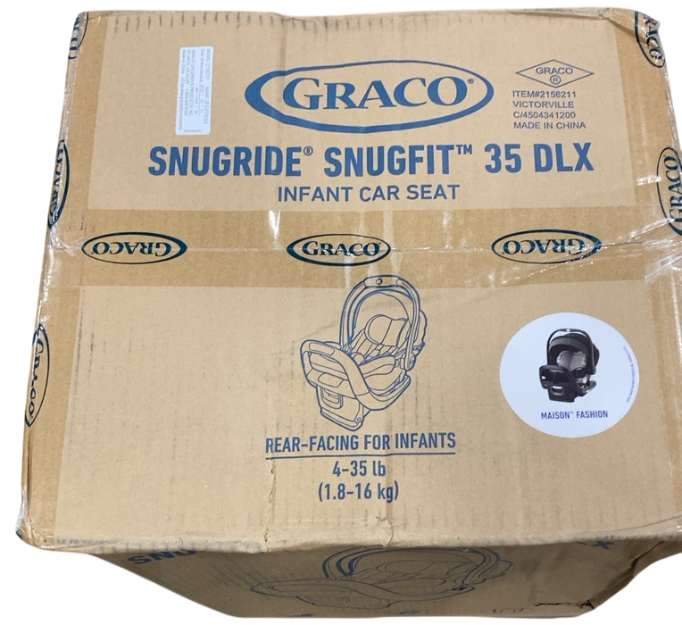 Shop Graco SnugRide SnugFit 35 DLX Infant Car Seat, Maison, 2025 at GoodBuy Gear