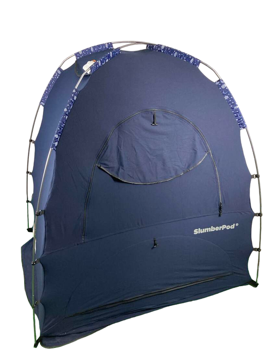 used SlumberPod 3.0 Sleep Canopy, Navy with Night Sky Accents