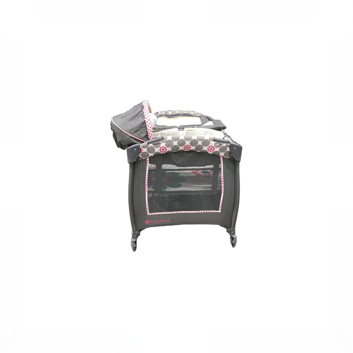 Shop Baby Trend Lil Snooze Deluxe II Nursery Center, Daisy Dots at GoodBuy Gear