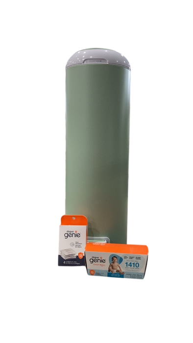 Shop Diaper Genie Platinum Pail Gift Set, Sage Green at GoodBuy Gear