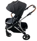 Shop Mockingbird Single to Double 2.0 Stroller, 2024, Black, Silver With Penny Leather, Windowpane at GoodBuy Gear