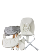 Shop Lalo The Chair with Cushion, Coconut, Grey Multi, Natural at GoodBuy Gear