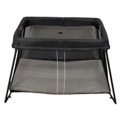 Shop BabyBjorn Travel Crib Light Bundle with Fitted Sheet, Black at GoodBuy Gear