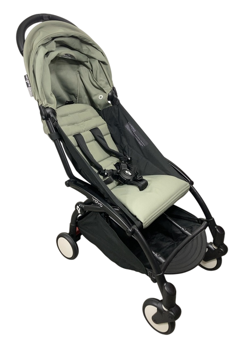 Shop Babyzen YOYO2 Complete Stroller, 2023, Black with Olive at GoodBuy Gear