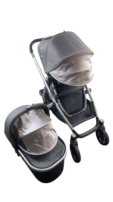 Shop UPPAbaby VISTA Stroller, 2017, Jordan (Grey Melange) at GoodBuy Gear