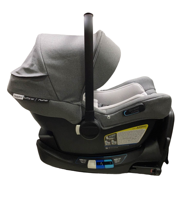 secondhand Bugaboo Turtle Air By Nuna Car Seat, 2021, Grey Melange