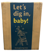 Shop Mockingbird High Chair, Natural Beech, White at GoodBuy Gear