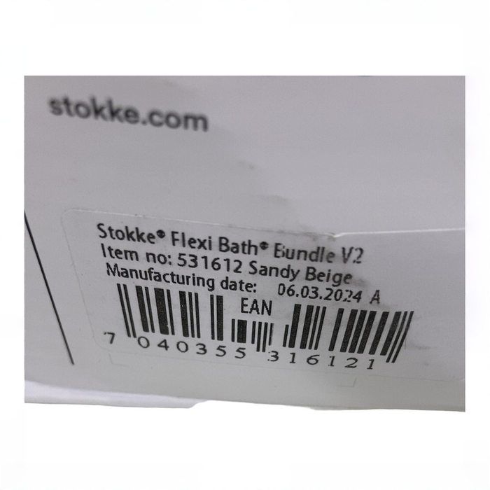 Shop Stokke Flexi Bath Bundle Pack, Regular, Sandy Beige at GoodBuy Gear