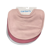 Shop Carter's Baby 3-Pack Teething Bibs, Burgundy/Purple at GoodBuy Gear