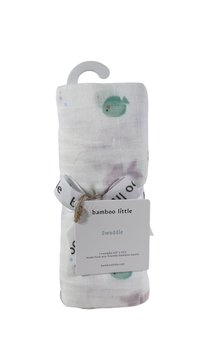 Shop Bamboo Little Swaddle, 1 pack, Fish at GoodBuy Gear