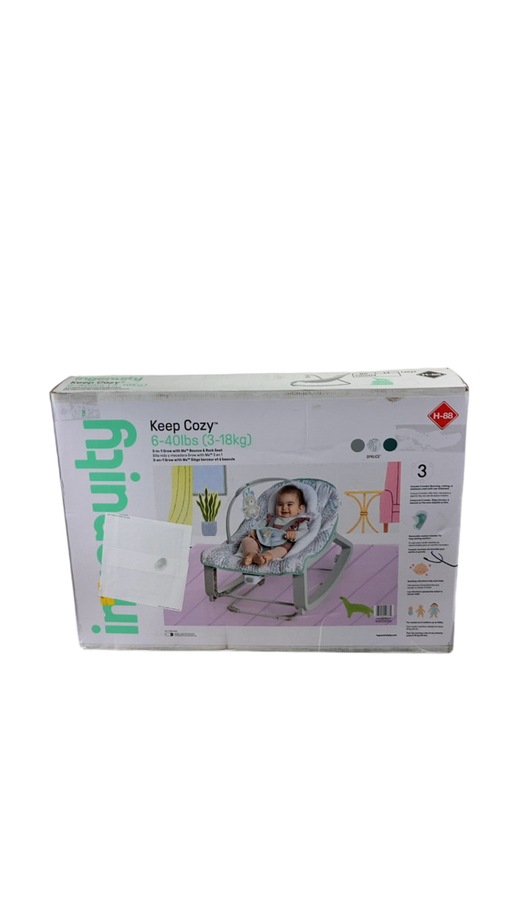 Shop Ingenuity Keep Cozy 3-in-1 Grow With Me Bouncer & Rocker, Spruce at GoodBuy Gear