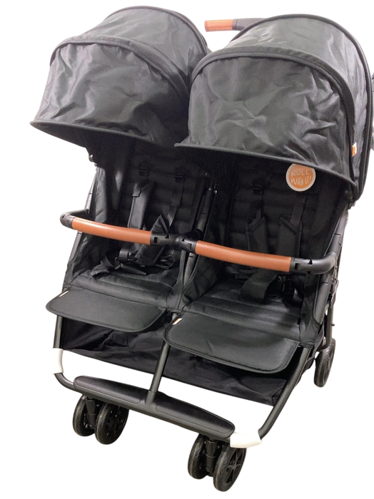 Shop Zoe The Twin V2 Double Stroller, Black, 2024 at GoodBuy Gear