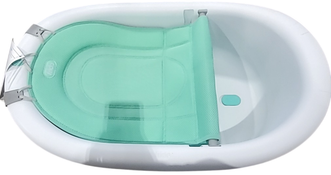 Shop FridaBaby Grow-With-Me Bath Tub, Updated, Mesh Seat at GoodBuy Gear