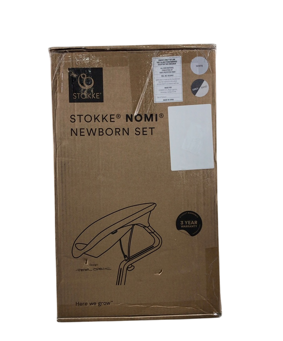 Shop Stokke Nomi Newborn Set, White Grey Sand at GoodBuy Gear