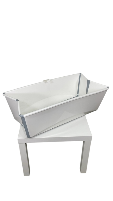 Shop Stokke Flexi Bath Foldable Baby Bathtub, White, XLarge at GoodBuy Gear