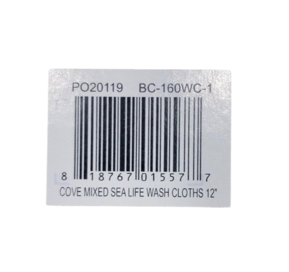 Shop Crane Baby Wash Cloths 5-Piece Set, Sea Life at GoodBuy Gear