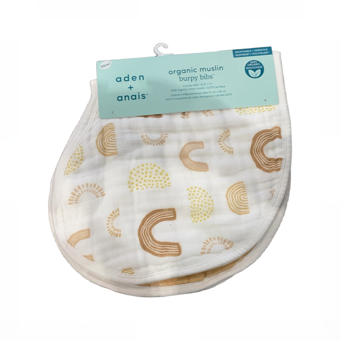 Shop Aden + Anais Burpy Bibs (2 Pack), Keep Rising at GoodBuy Gear
