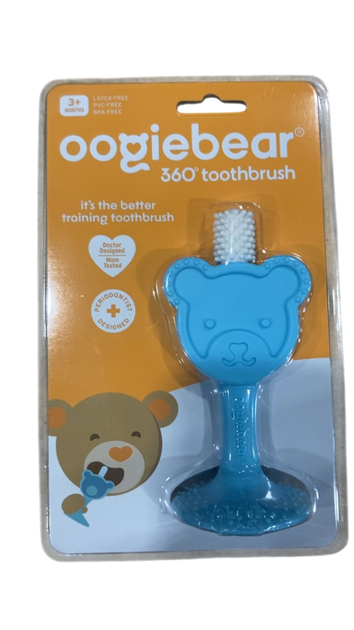 Shop Oogiebear 360 Toothbrush Infant to Toddler Training Toothbrush, Cool Blue at GoodBuy Gear
