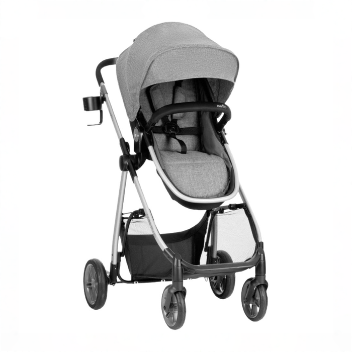 Shop Evenflo Omni Plus Stroller, 2024, Mylar Gray at GoodBuy Gear