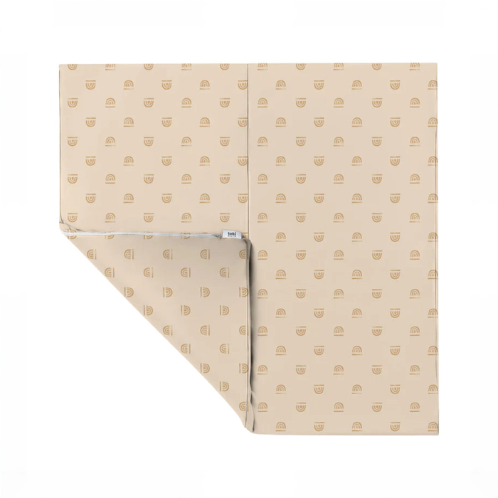 Shop Toki Kids Vegan Leather Mat Mega, Rainbow peach at GoodBuy Gear