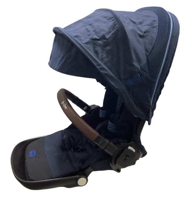 Shop Cybex Gazelle S Seat Unit, Ocean Blue, Silver Frame at GoodBuy Gear