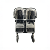 Shop Bugaboo Donkey 3 Duo Stroller, 2021, Black, Grey Melange, Grey Melange at GoodBuy Gear