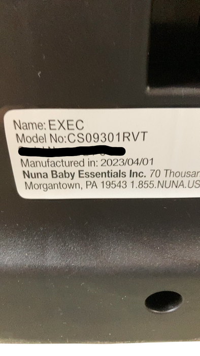 Shop Nuna EXEC All In One Car Seat, 2023, Riveted at GoodBuy Gear