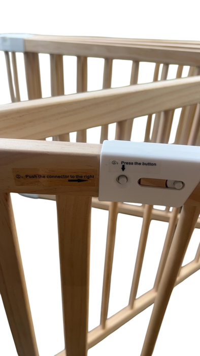 Shop Unknown Foldable Wooden Playpen, 71.5x79 at GoodBuy Gear