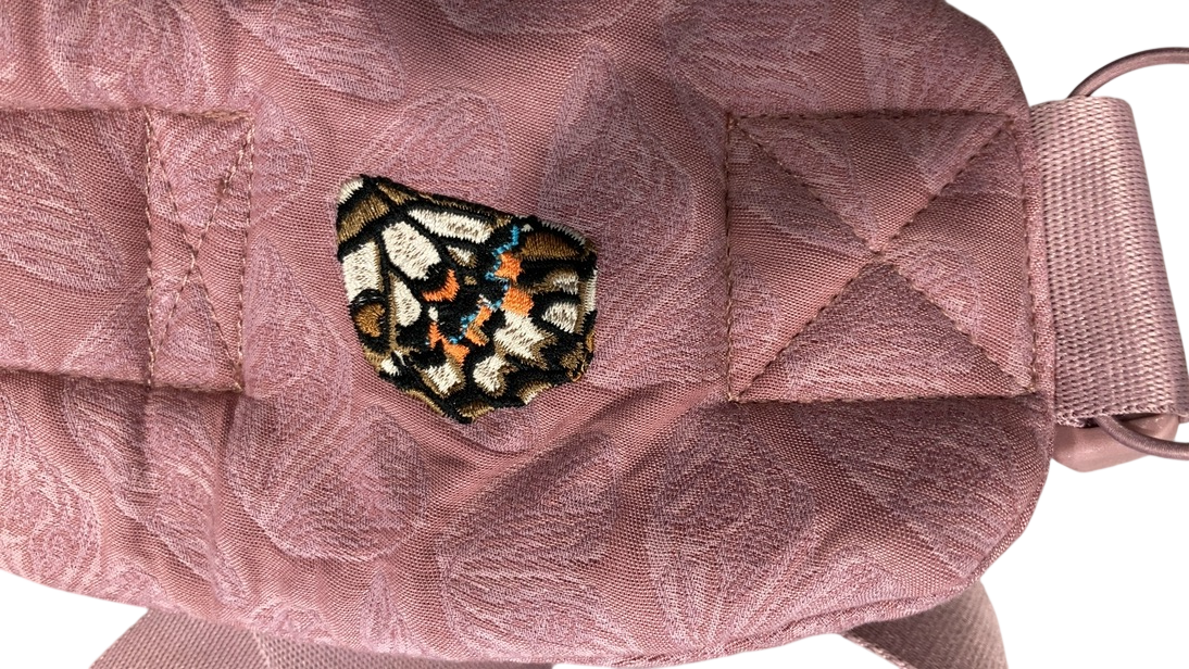 Shop Mabē The Monarch Carrier, Mauve Wings/Pink Butterflies at GoodBuy Gear