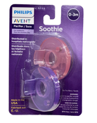 Shop Philips Avent Soothie Pacifiers, 2 Pack, 0-3 Months, Pink/Purple at GoodBuy Gear