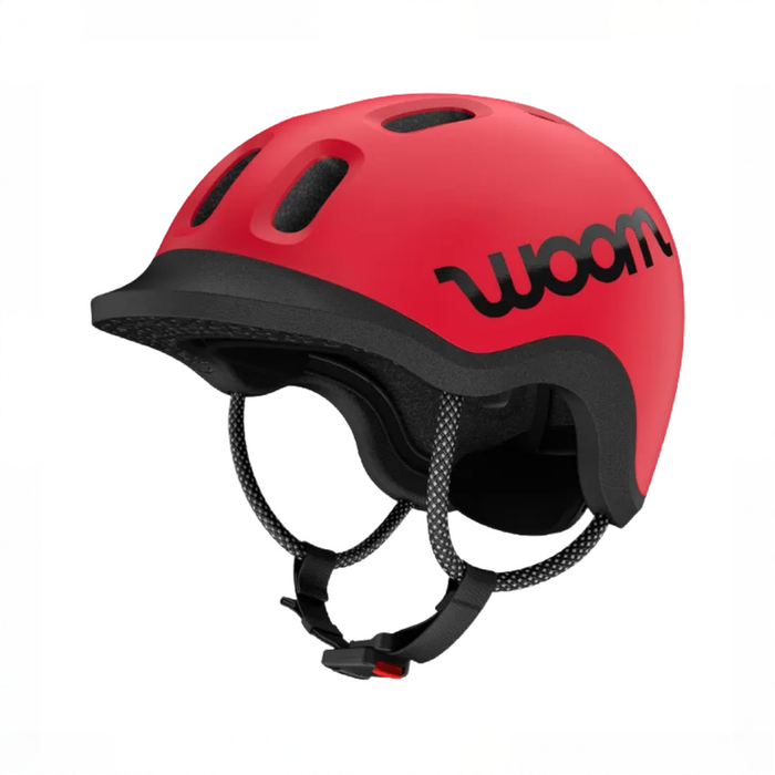 Shop Woom Ready Kids Helmet, Small, Without Light, Woom Red at GoodBuy Gear