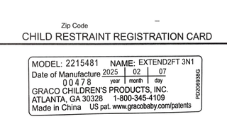 Shop Graco Extend2Fit 3-in-1 Convertible Car Seat, 2025, Ashten at GoodBuy Gear