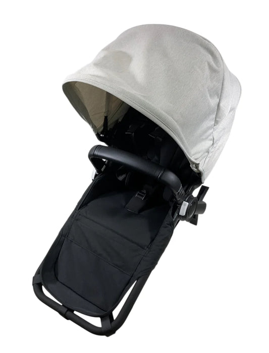 Bugaboo Donkey 5 Duo Extension Set, Black, Midnight Black, Misty White, 2025, with Canopy