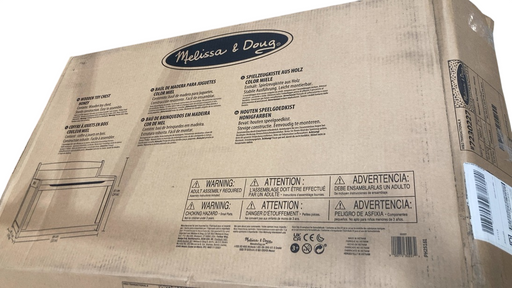 Shop Melissa & Doug Wooden Toy Chest, Honey at GoodBuy Gear