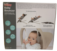Shop Nuby Baby Bouncer Seat, Grey at GoodBuy Gear