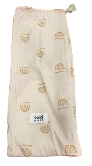 Shop Toki Kids Mega Mat Cover 55"x55", Rainbow Peach at GoodBuy Gear