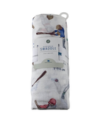 Shop Little Unicorn Deluxe Muslin Swaddle, Home Run at GoodBuy Gear