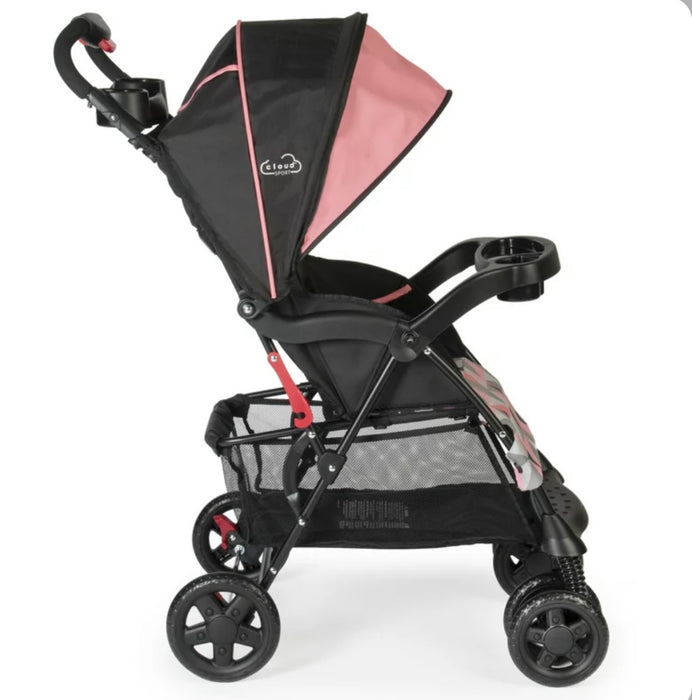 Kolcraft Cloud Sport Stroller, 2026, Triangles Coral