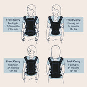 Shop Colugo The Baby Carrier, Black at GoodBuy Gear