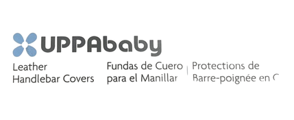 Shop UPPAbaby 2015+ VISTA Leather Handlebar Covers, Black at GoodBuy Gear