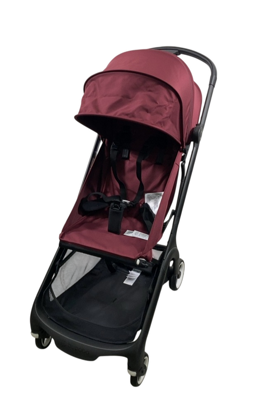 Shop Bugaboo Butterfly Stroller, 2024, Black, Dark Cherry, Dark Cherry at GoodBuy Gear