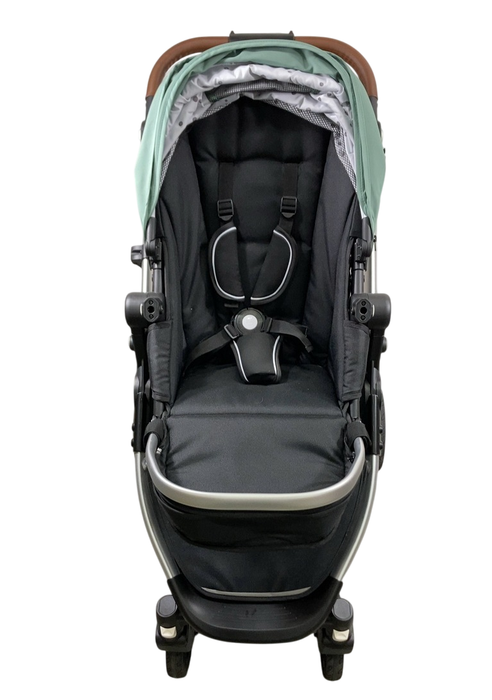 Shop Mockingbird Single 2.0 Stroller, Sage, Watercolor Drops, Silver With Penny Leather, 2024 at GoodBuy Gear